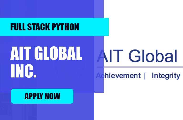 AIT Global Inc. HIRING Remote Full Stack Python Developer